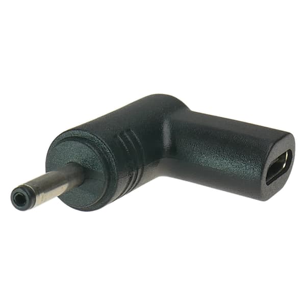 USB-C-adapter til strømforsyning af bærbar computer med 3,0x1,0 mm stik