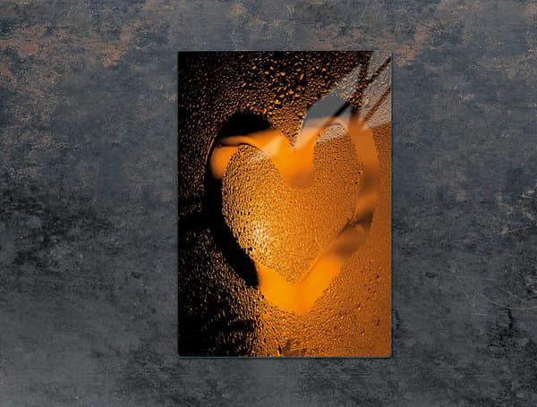 GLASSKÆREBRÆT 35x52 HJERTE