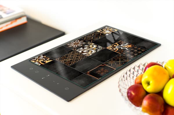 GLAS SKÄRBRÄDA 35x52 MOSAIK