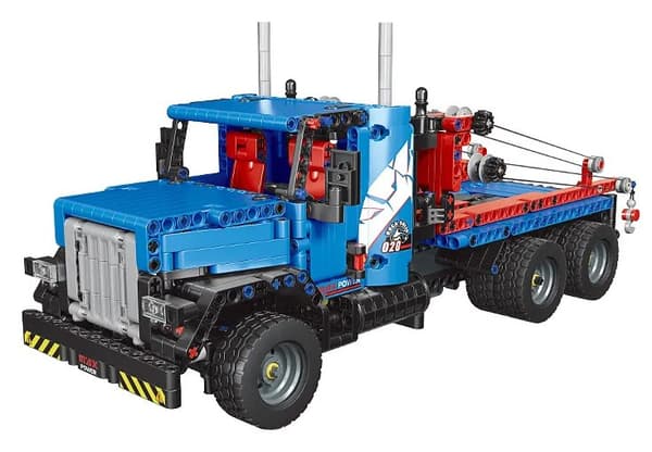 RC lastbilsbyggset 1064 delar blå