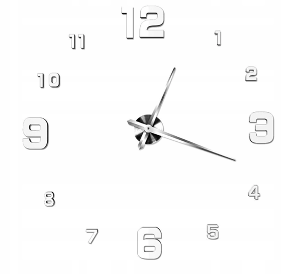 TG60137-1 SILVERVÄGGKLOCKA