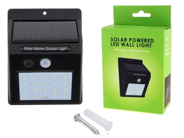 WW40HALOGEN SOLLYMPE 20 LED'ER MED BEVÆGELSESSENSOR