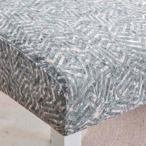 Tuolinpäällinen vaaleanharmaa kuvio