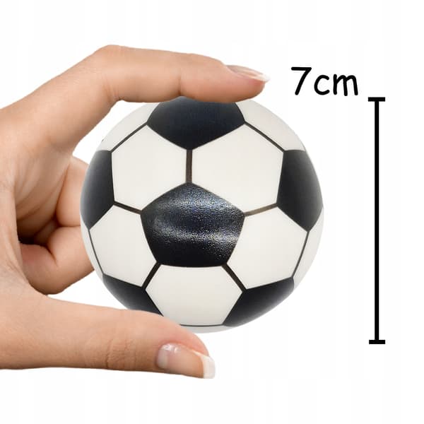 Fotbold blød og afslappende anti-stress bold 7 cm