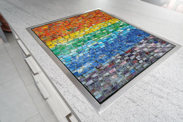 GLAS SKÆREBRÆT 52x30 FARVE