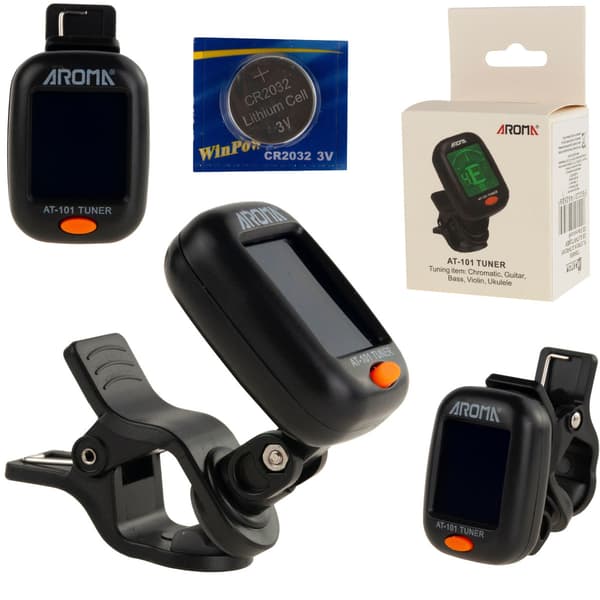 TG64656 DIGITAL LCD-STÄMMARE FÖR GITARR/BAS