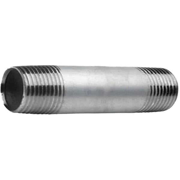 Rörnippel 3/4" tum 30 cm galvaniserad