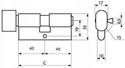 40/45 mos impedanssin insertti