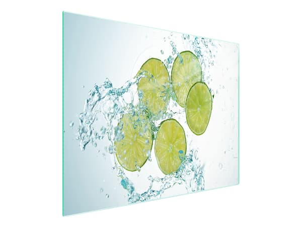 GLAS SKÆREBRÆT 52x30 LIME