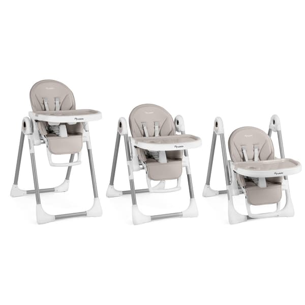 Barnstol med bord, Belo babysitter, grå