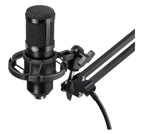 Defender SPACE GMC 450 kablet mikrofon med STREAM USB streamingstativ