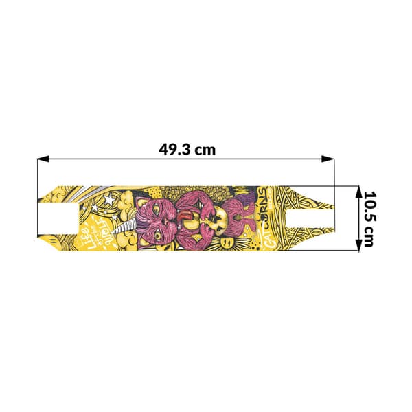 Griptape sandpapir til Pro løbehjul - Cat Corns