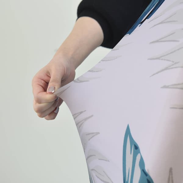 tuolipäällinen vaalea sinilehtikuvio