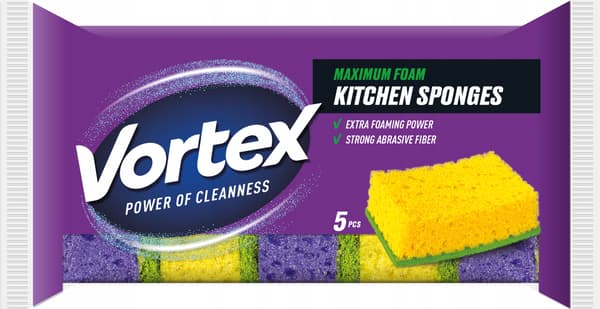VORTEX Kökssvampar 5 st.