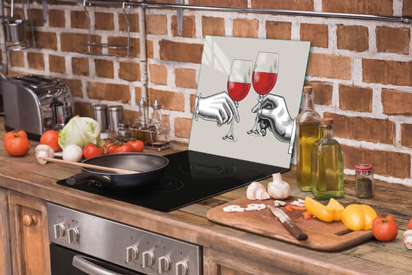 SKÄRBRÄDA I GLAS 52x40 VIN