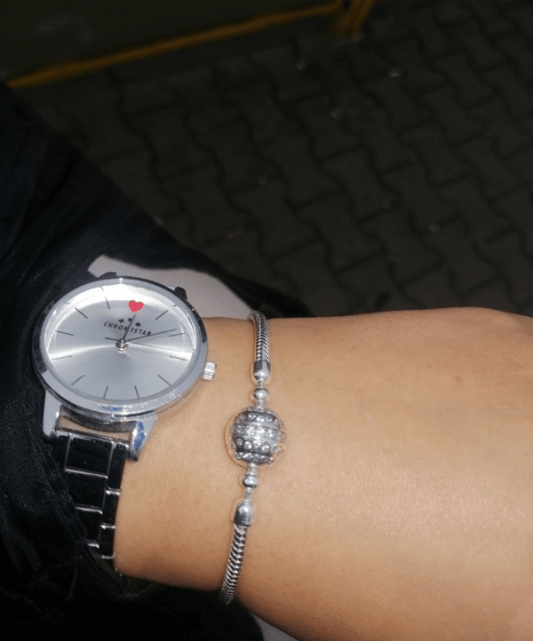 Pulsera modular Pandora SHINY PAVE 23 cm