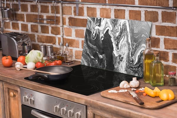 SKÄRBRÄDA I GLAS 52x30 MARMOR