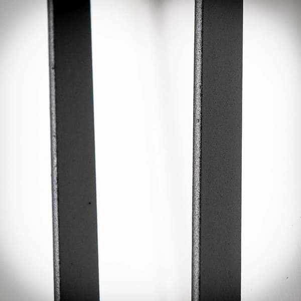 HÅRNÅL dobbelt flad barben 40 cm SORT