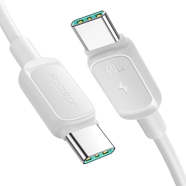 USB-C 60W 1,2m laddningskabel - Vit