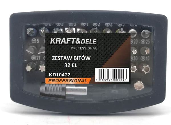 32-delad multifunktionell bitsats | Kraft&Dele