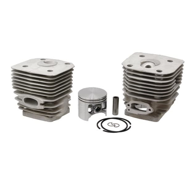Cylinderfoder + komplett kolv för Fi 60-motor för Partner K1250