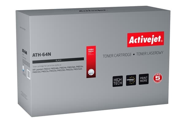 ActiveJet-toner för HP 64A CC364A ny ATH-64N