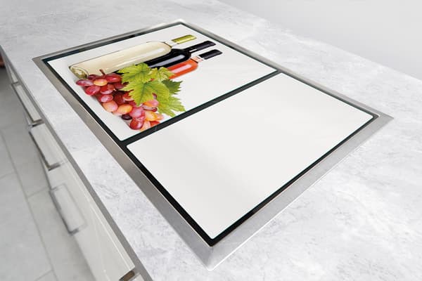 LASINEN SUOJALEVY LIEDELLE 75x52 VIINI