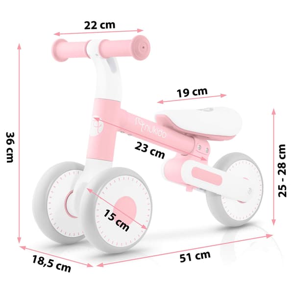 Nukido NK-603 børnebalancecykel