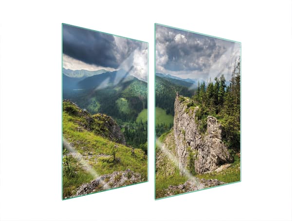GLASBESKYTTELSESPLADE TIL KØKKEN 2x35x52 PLADE