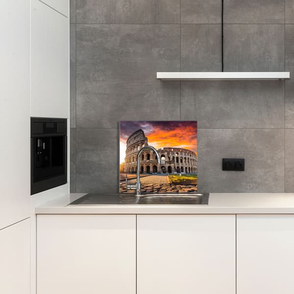 GLASPANEL FÖR KÖK 65x60 Colosseum
