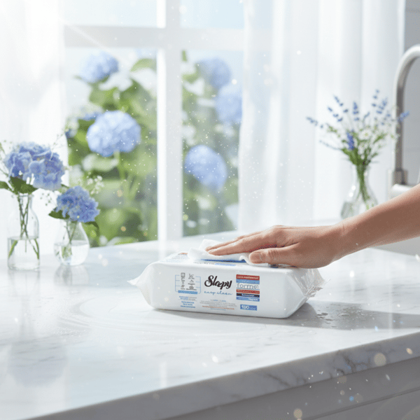 Sleepy Universal Surface Cleaning Wipes Blå 100 st