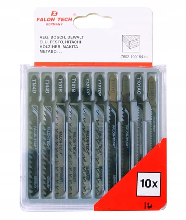 SET MED 10 STICKSÅGSBLAD