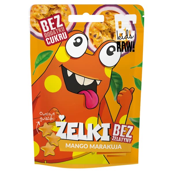 Be Raw! Børne Mango Gummies 35g Sukkerfri