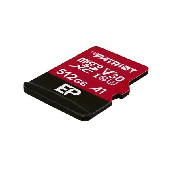 PATRIOT EP PRO micro SDXC 512GB A1 V30 U3 CL10 -sovitin