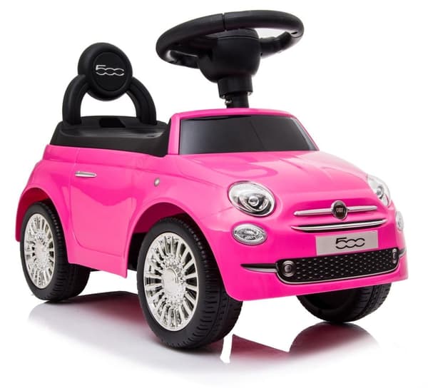 Fiat 500 gåstol rosa