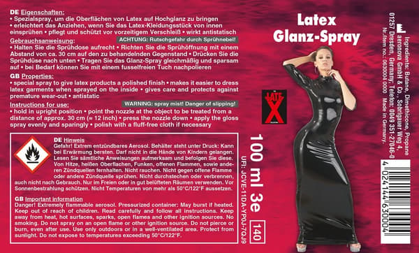 LATE X Latex Glansspray 100 ml