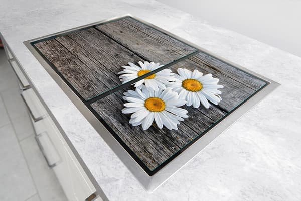 LASINEN SUOJALEVY LIEDELLE 75x52 DAISY