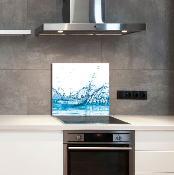 KEITTIÖN LASIPANEELI 65x60 Vesi