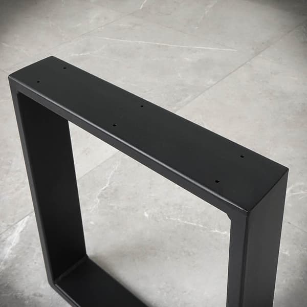 KWADRO LOFT-jalka 40x45 cm MUSTA