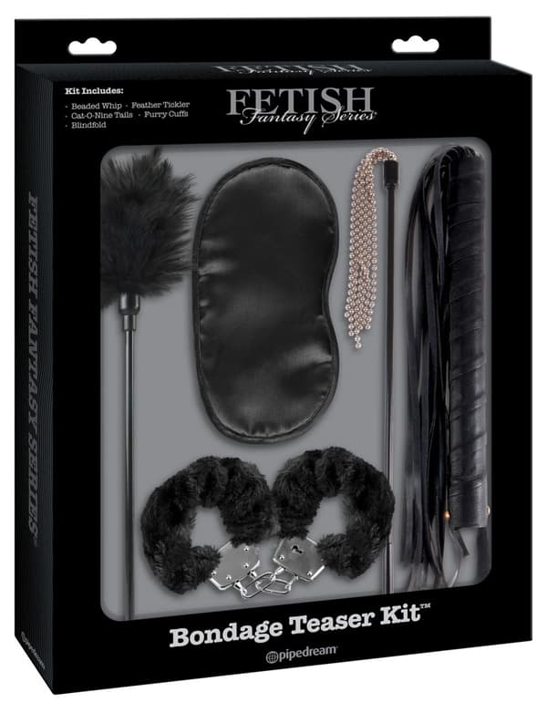 Fetish 5-delt BDSM Legesæt Sort