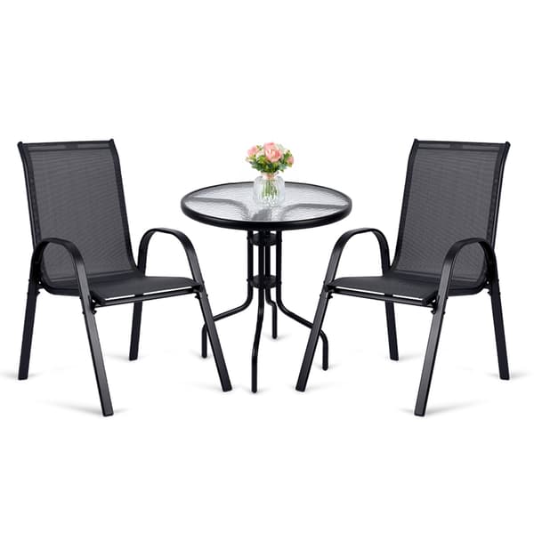Sofotel SO-981 rundt havebord og 2 havestole