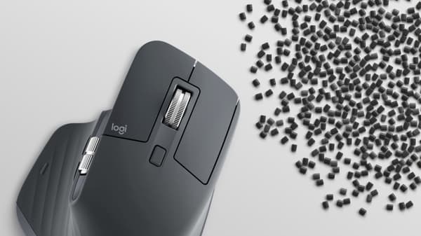 Logitech MX Master 3S Langaton Hiiri RF Langaton + Bluetooth, 8000 DPI, Grafiitti