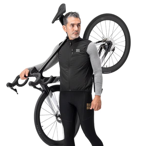 Termocykelvest størrelse XXL - sort