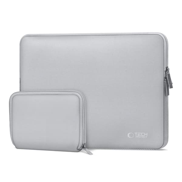 Neoslim laptop-taske til 13-14" tablets + tilbehørsetui - grå