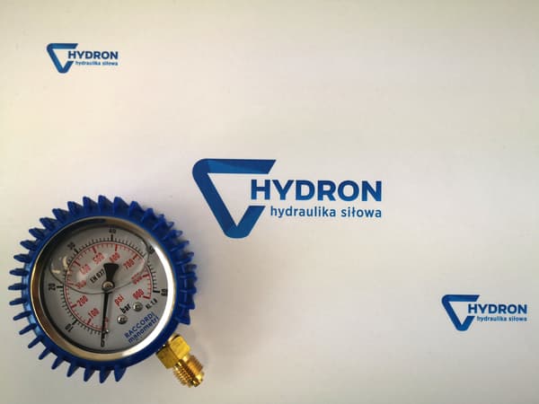 Gummiskydd för manometer, diameter 63 mm, BLÅ