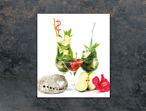 SKÄRBRÄDA I GLAS 45x52 FRUKT