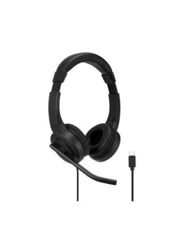 Kensington H1000 Kablet Headset USB-C, Sort