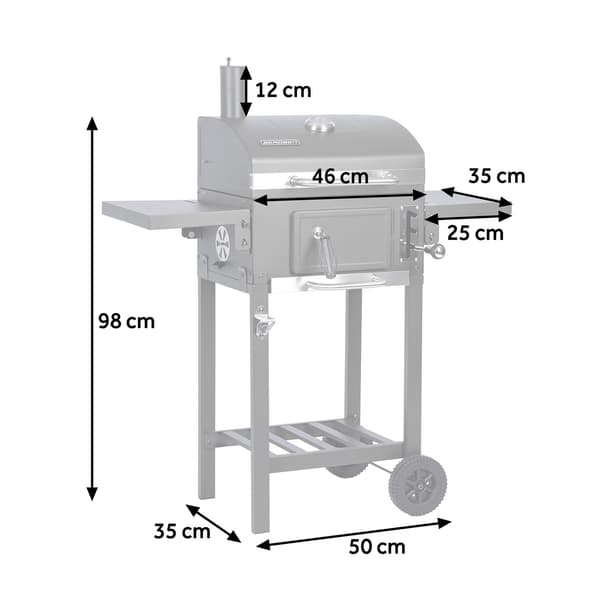 Berdsen BD-892 musta hiiligrilli kannella