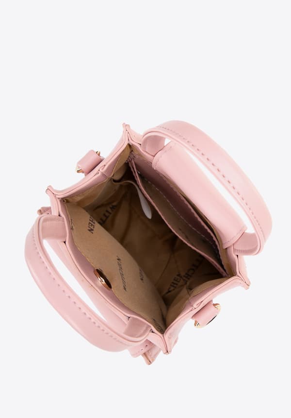 Wittchen Mini Mobiltaske til Kvinder i Øko-læder, Pink