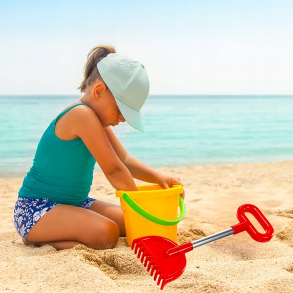 SANDRIVE metalskaft STOR 35 cm STRANDRIVE